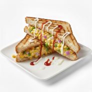 Creamy Corn Sandwich